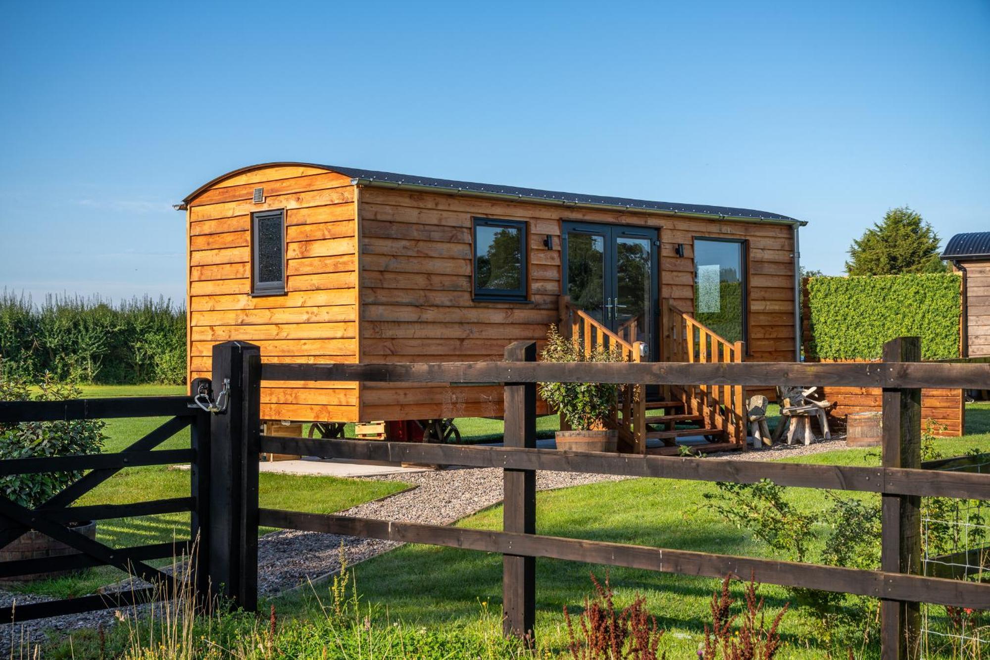 Hotel Abberley Shepherds Hut - Ockeridge Rural Retreats Wichenford Exterior foto