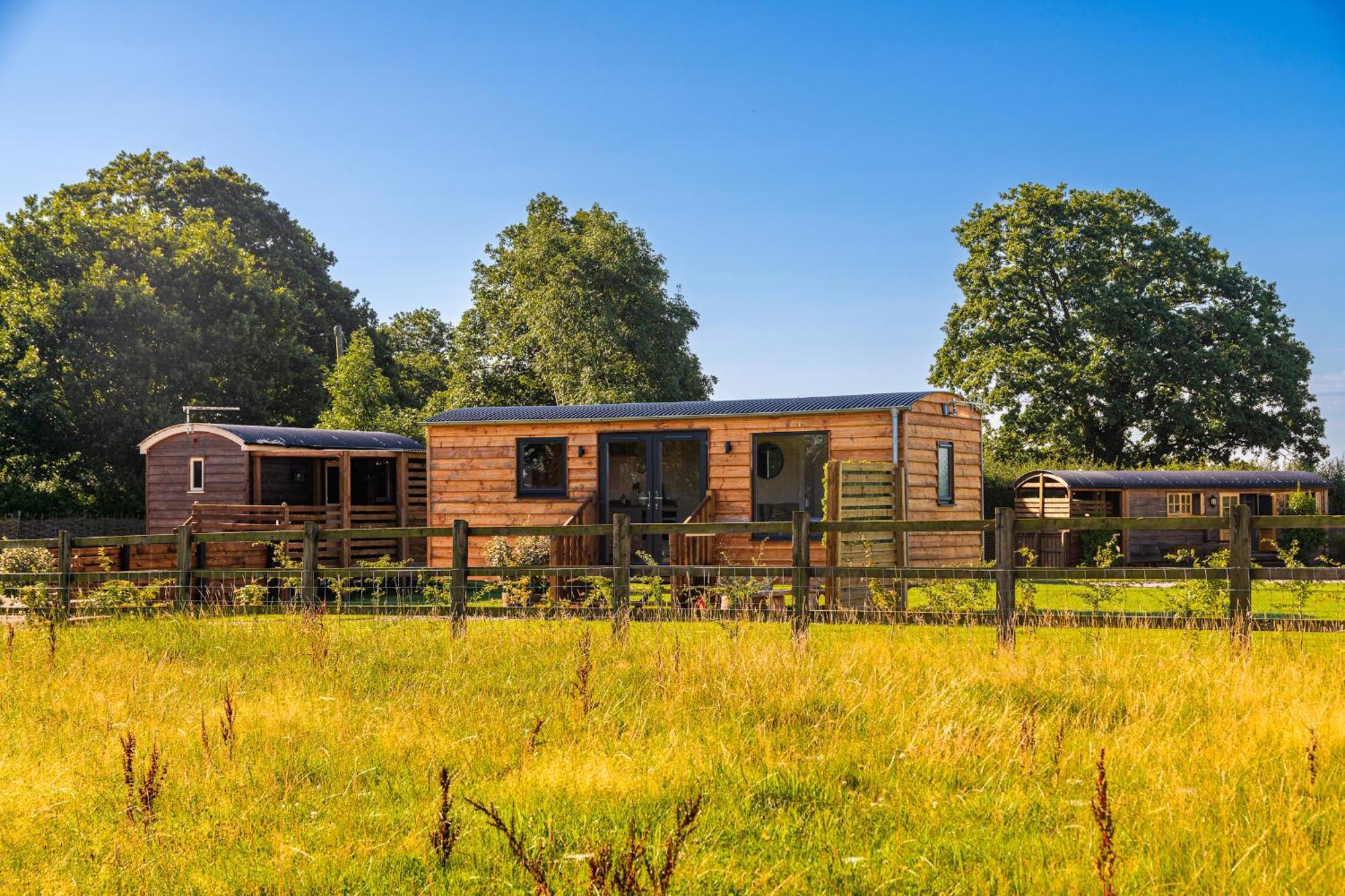 Hotel Abberley Shepherds Hut - Ockeridge Rural Retreats Wichenford Exterior foto