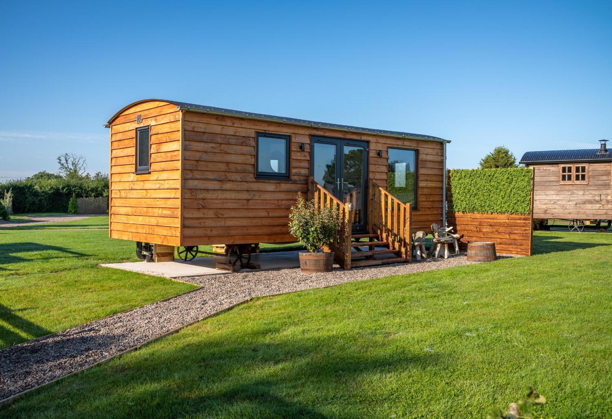 Hotel Abberley Shepherds Hut - Ockeridge Rural Retreats Wichenford Exterior foto