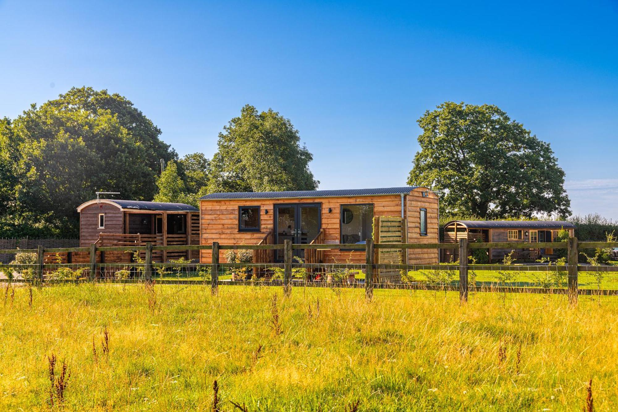 Hotel Abberley Shepherds Hut - Ockeridge Rural Retreats Wichenford Exterior foto