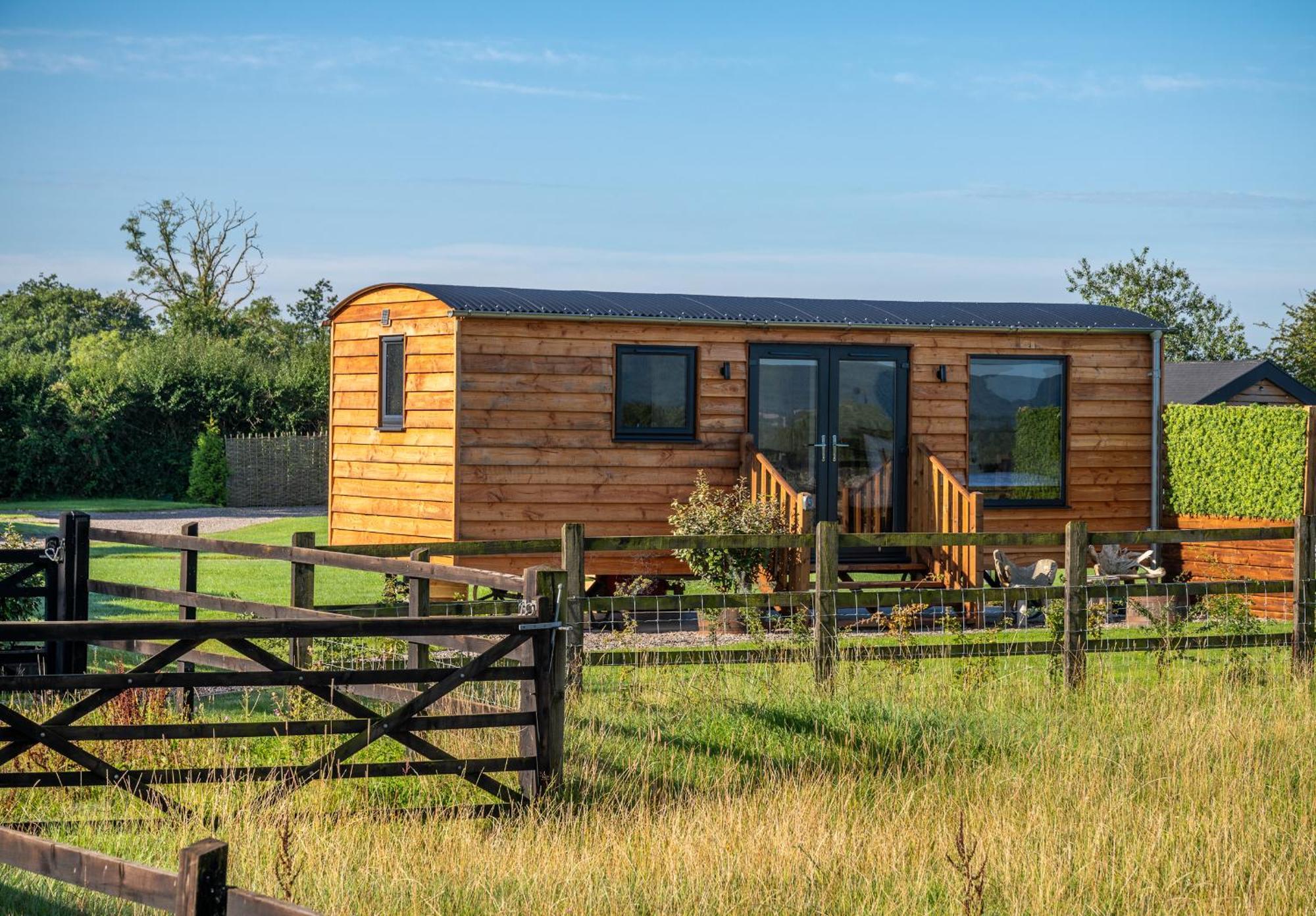 Hotel Abberley Shepherds Hut - Ockeridge Rural Retreats Wichenford Exterior foto